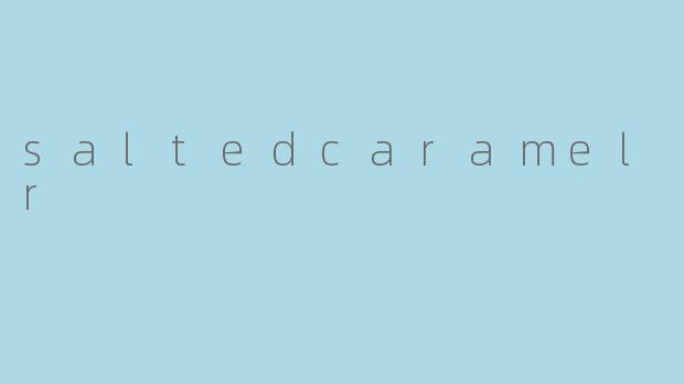 saltedcaramel asmr